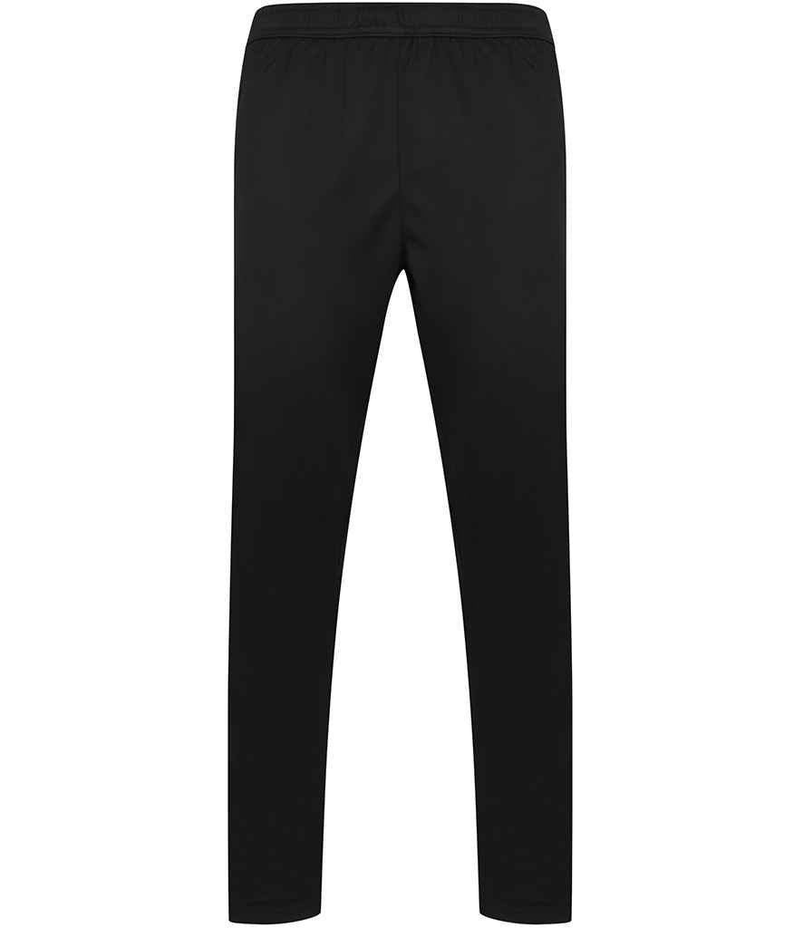 Finden and Hales Knitted Tracksuit Pants in Black White by Finden + Hales — Custom branded clothing by Print Press, featuring premium embroidery produced in our specialist print lab in the UK.