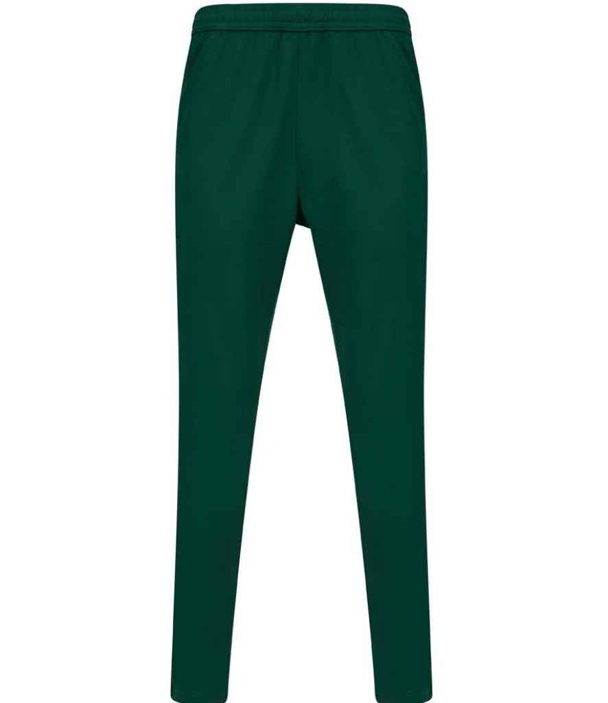 Finden and Hales Knitted Tracksuit Pants in Bottle Green White by Finden + Hales — Custom branded clothing by Print Press, featuring premium embroidery produced in our specialist print lab in the UK.