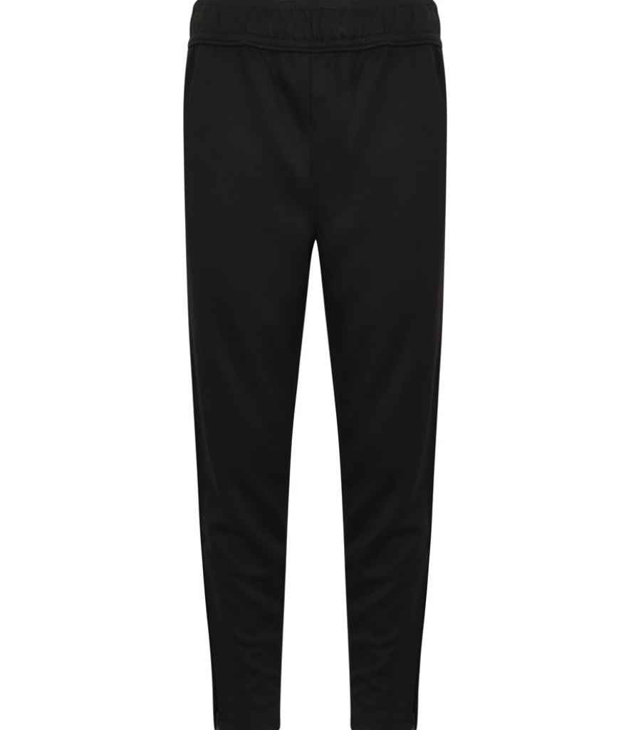 Finden and Hales Kids Knitted Tracksuit Pants in Black Black by Finden + Hales — Custom branded clothing by Print Press, featuring premium embroidery produced in our specialist print lab in the UK.