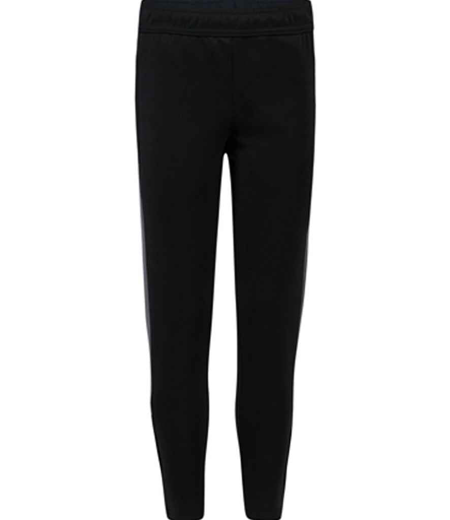 Finden and Hales Kids Knitted Tracksuit Pants in Black Gunmetal by Finden + Hales — Custom branded clothing by Print Press, featuring premium embroidery produced in our specialist print lab in the UK.