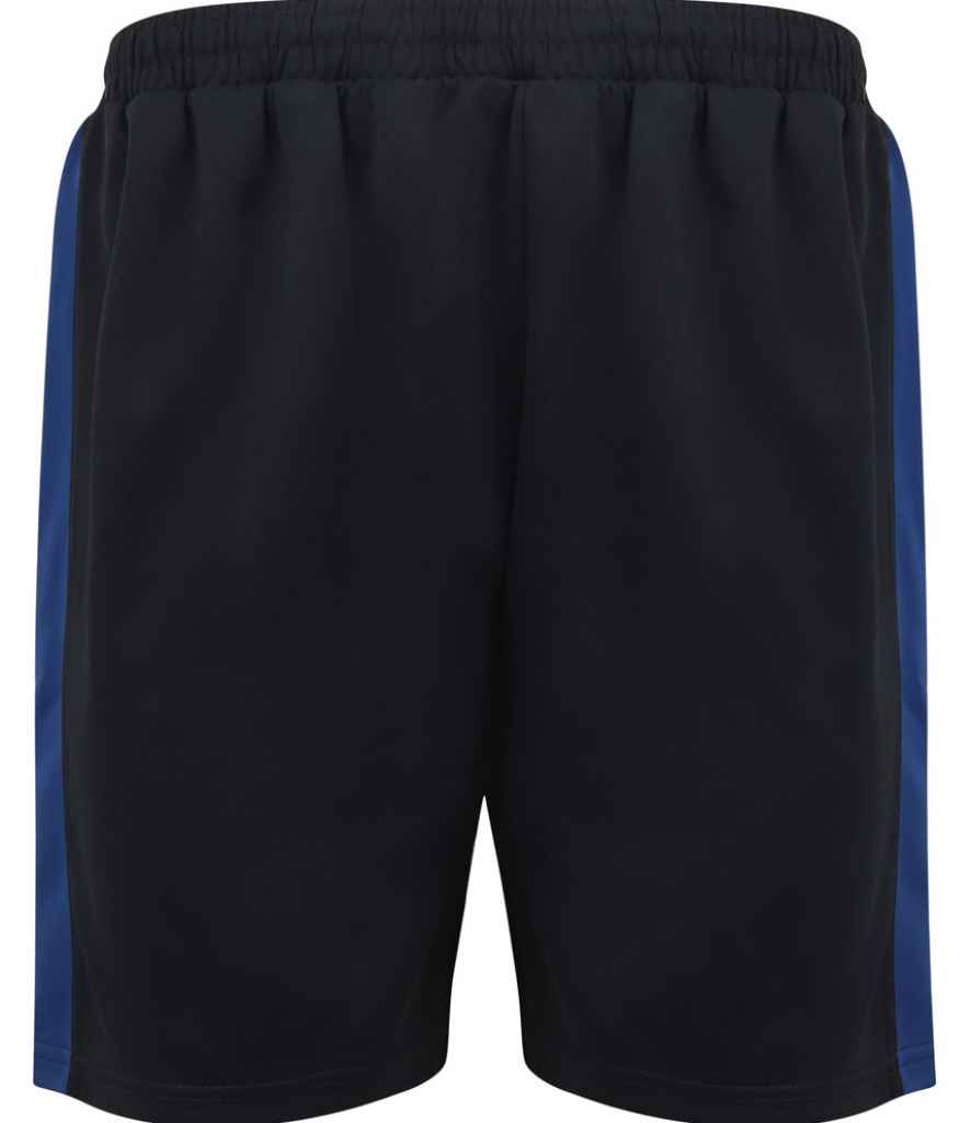 Finden and Hales Knitted Shorts in Navy Royal Blue by Finden + Hales — Custom branded clothing by Print Press, featuring premium embroidery produced in our specialist print lab in the UK.