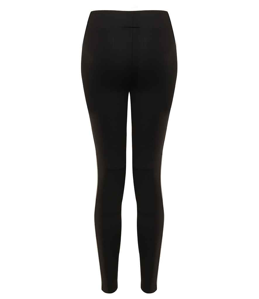 Finden and Hales Ladies Contrast Team Leggings in by Finden + Hales — Custom branded clothing by Print Press, featuring premium embroidery produced in our specialist print lab in the UK.