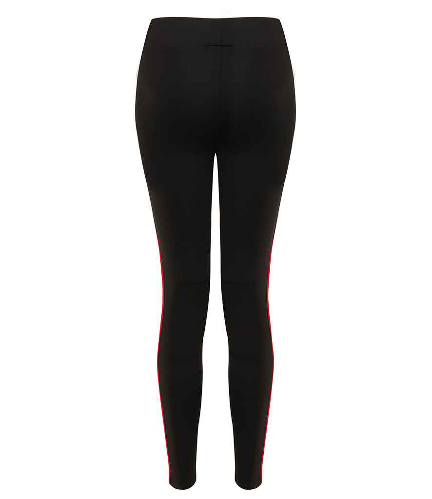 Finden and Hales Ladies Contrast Team Leggings in by Finden + Hales — Custom branded clothing by Print Press, featuring premium embroidery produced in our specialist print lab in the UK.
