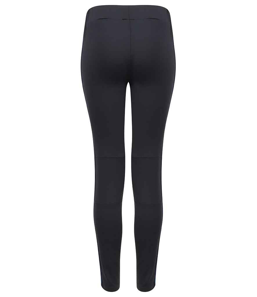 Finden and Hales Ladies Contrast Team Leggings in by Finden + Hales — Custom branded clothing by Print Press, featuring premium embroidery produced in our specialist print lab in the UK.