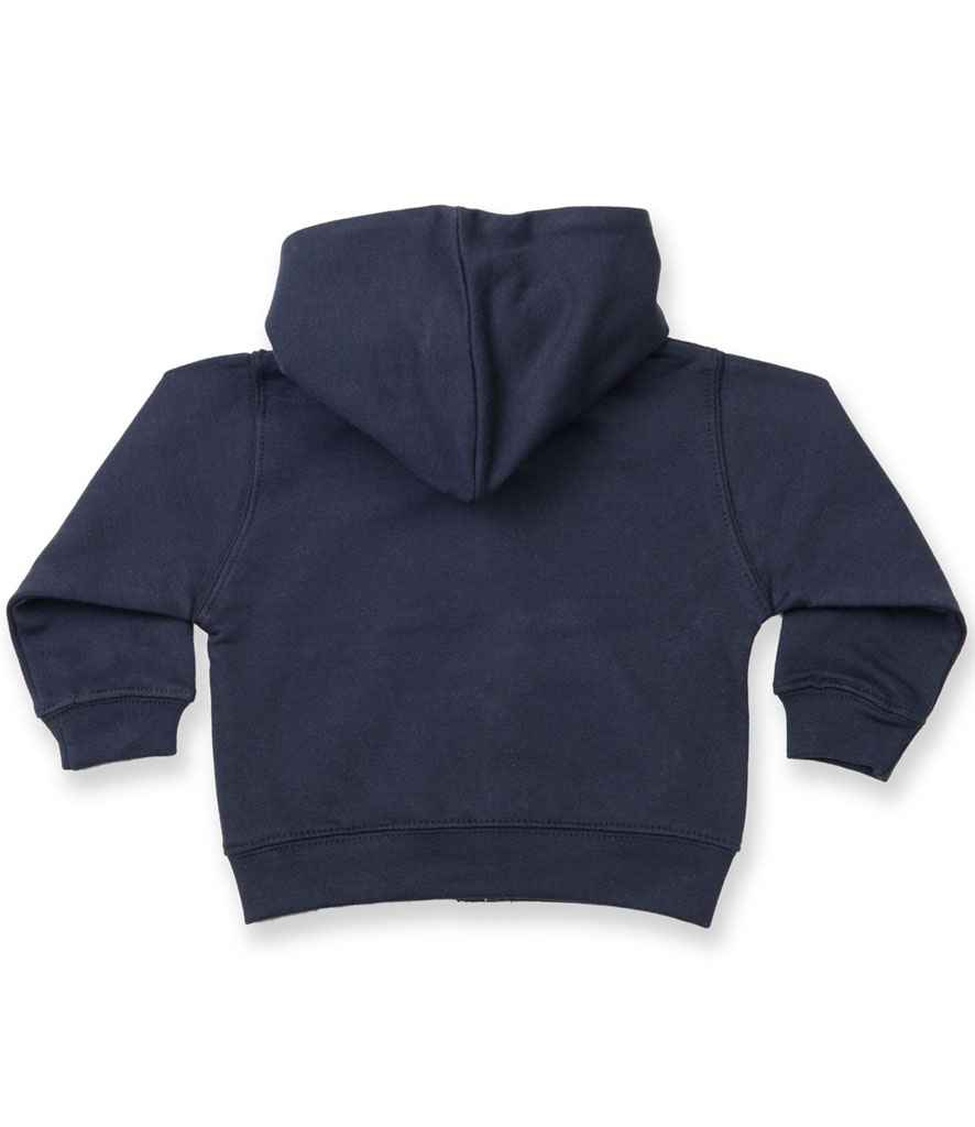 Larkwood Baby/Toddler Zip Hooded Sweatshirt in by Larkwood — Custom branded clothing by Print Press, featuring premium embroidery produced in our specialist print lab in the UK.