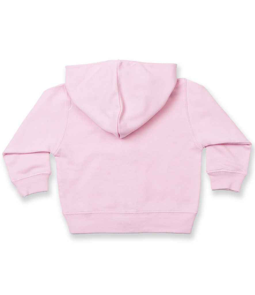 Larkwood Baby/Toddler Zip Hooded Sweatshirt in by Larkwood — Custom branded clothing by Print Press, featuring premium embroidery produced in our specialist print lab in the UK.