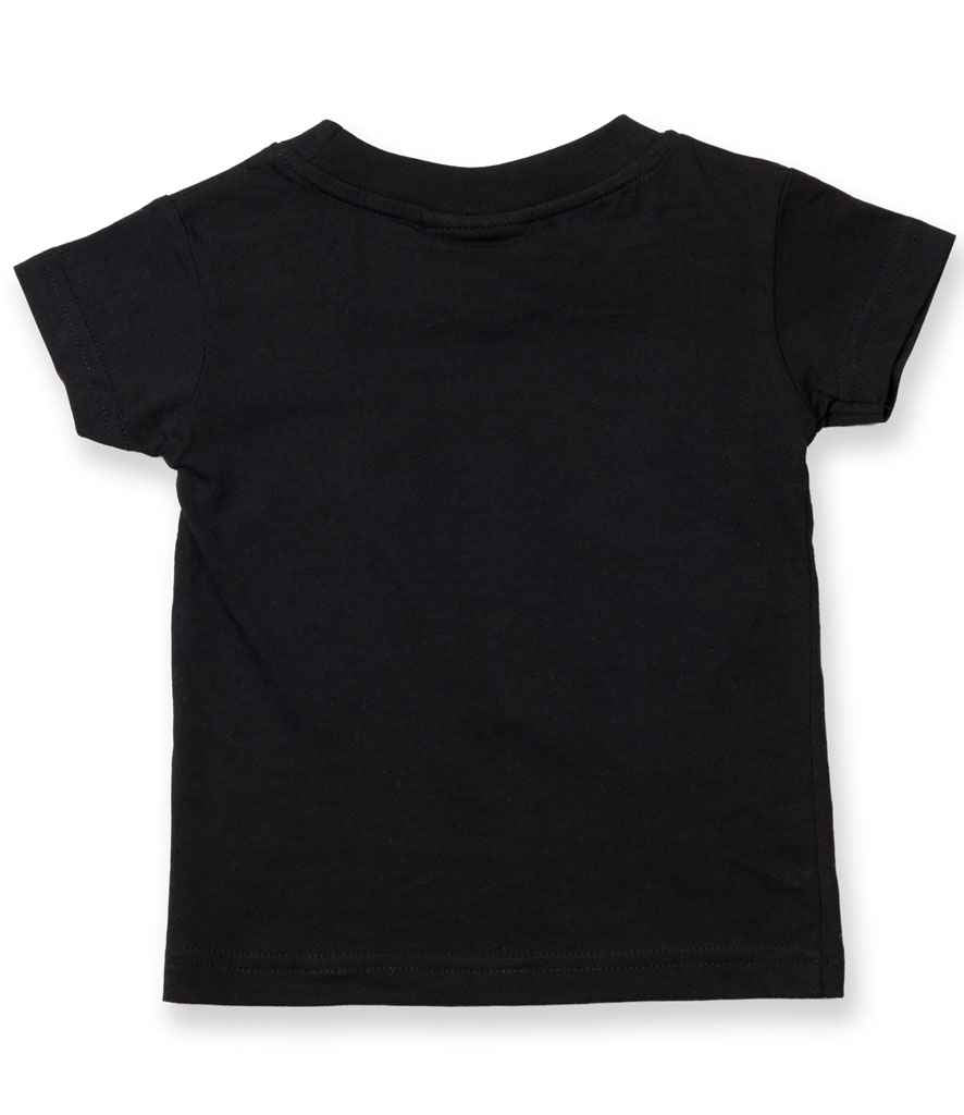Larkwood Baby/Toddler T-Shirt in by Larkwood — Custom branded clothing by Print Press, featuring premium embroidery produced in our specialist print lab in the UK.
