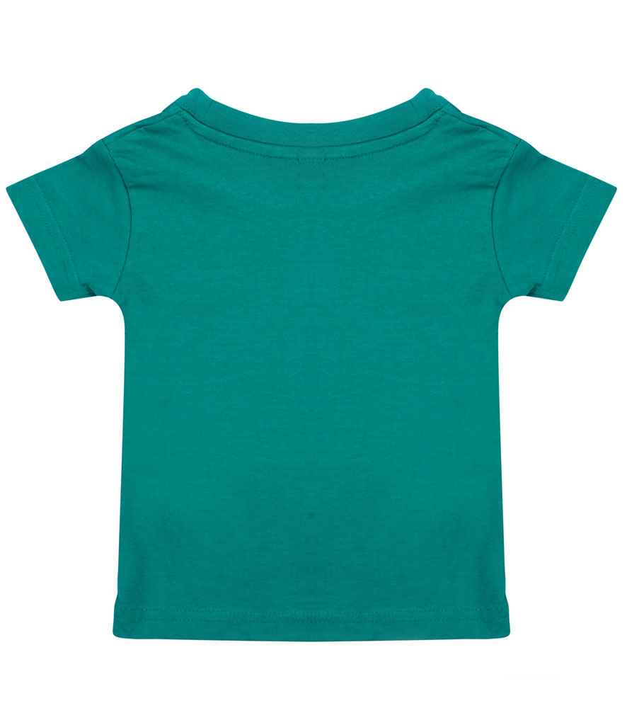 Larkwood Baby/Toddler T-Shirt in by Larkwood — Custom branded clothing by Print Press, featuring premium embroidery produced in our specialist print lab in the UK.