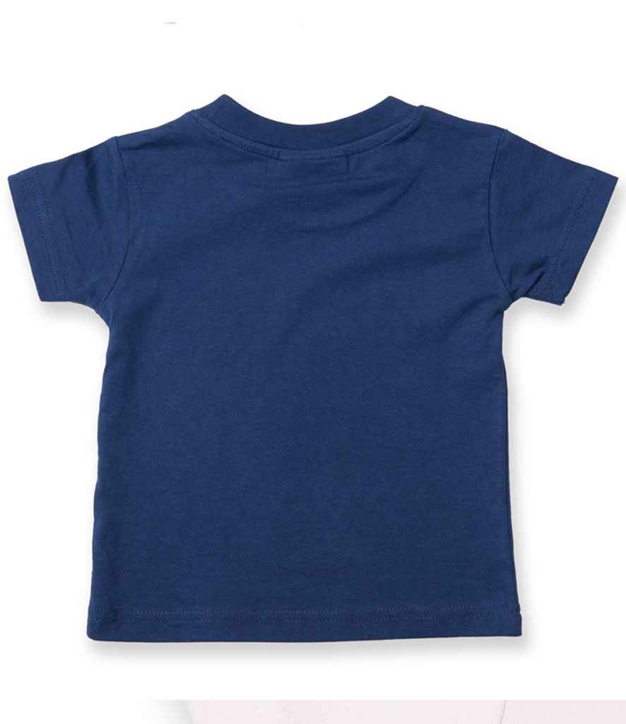 Larkwood Baby/Toddler T-Shirt in by Larkwood — Custom branded clothing by Print Press, featuring premium embroidery produced in our specialist print lab in the UK.