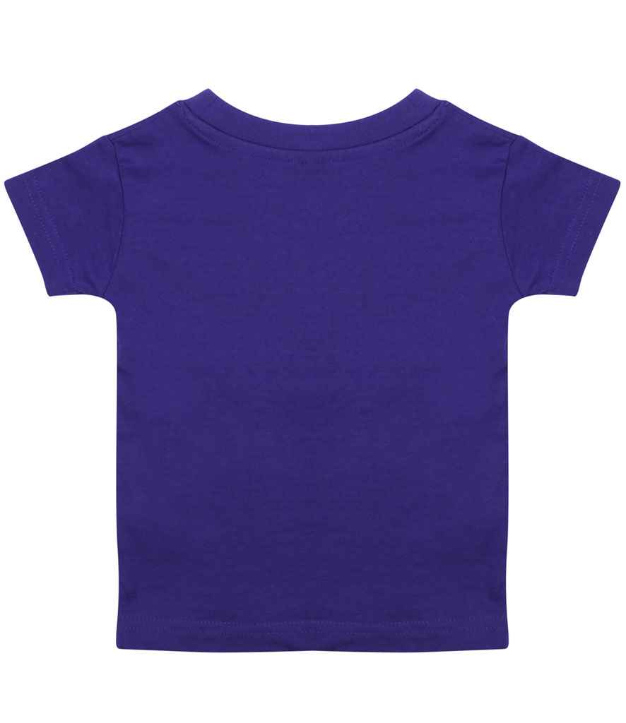 Larkwood Baby/Toddler T-Shirt in by Larkwood — Custom branded clothing by Print Press, featuring premium embroidery produced in our specialist print lab in the UK.