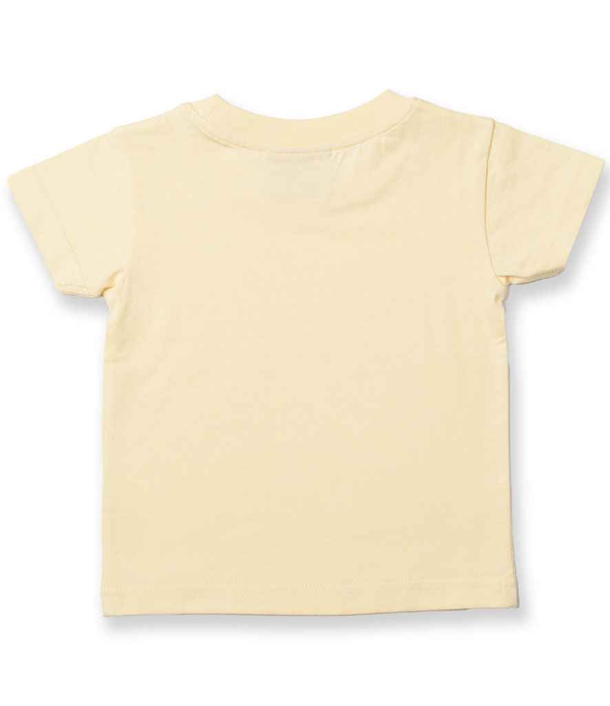 Larkwood Baby/Toddler T-Shirt in by Larkwood — Custom branded clothing by Print Press, featuring premium embroidery produced in our specialist print lab in the UK.