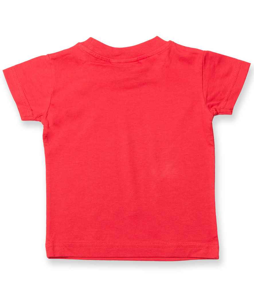 Larkwood Baby/Toddler T-Shirt in by Larkwood — Custom branded clothing by Print Press, featuring premium embroidery produced in our specialist print lab in the UK.