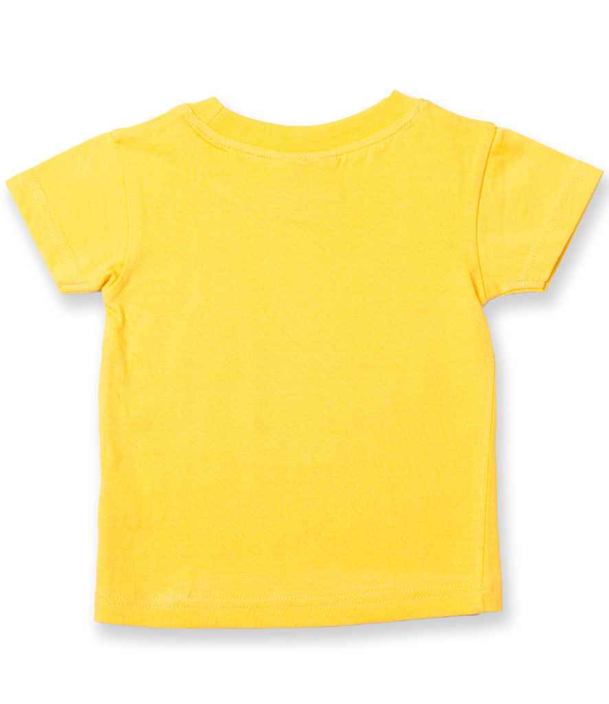 Larkwood Baby/Toddler T-Shirt in by Larkwood — Custom branded clothing by Print Press, featuring premium embroidery produced in our specialist print lab in the UK.