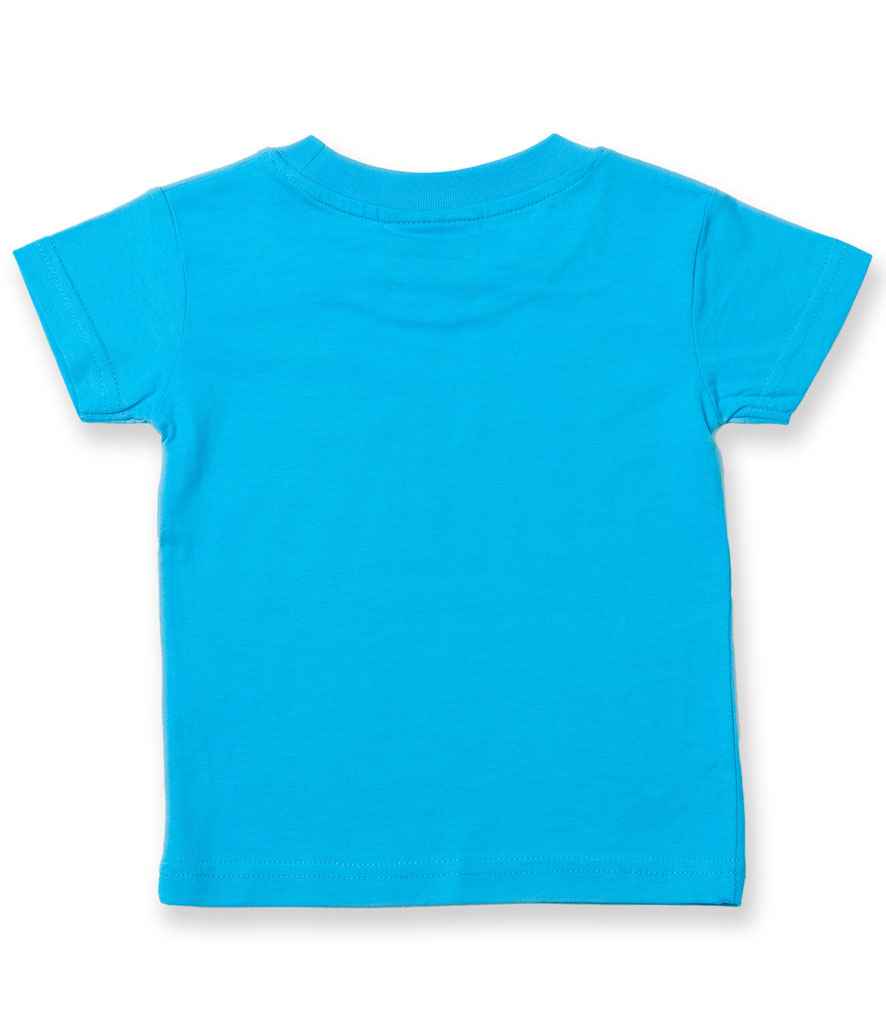 Larkwood Baby/Toddler T-Shirt in by Larkwood — Custom branded clothing by Print Press, featuring premium embroidery produced in our specialist print lab in the UK.