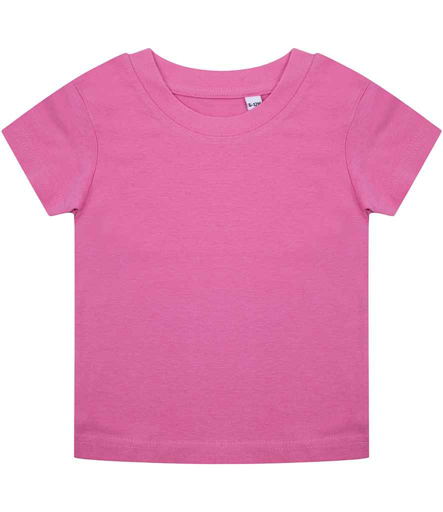 Larkwood Baby/Toddler Organic T-Shirt in by Larkwood — Custom branded clothing by Print Press, featuring premium embroidery produced in our specialist print lab in the UK.