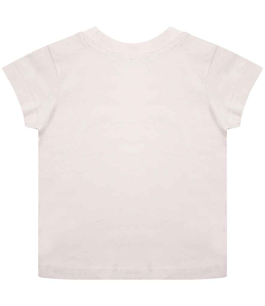 Larkwood Baby/Toddler Organic T-Shirt in by Larkwood — Custom branded clothing by Print Press, featuring premium embroidery produced in our specialist print lab in the UK.