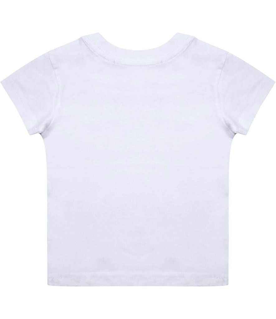 Larkwood Baby/Toddler Organic T-Shirt in by Larkwood — Custom branded clothing by Print Press, featuring premium embroidery produced in our specialist print lab in the UK.