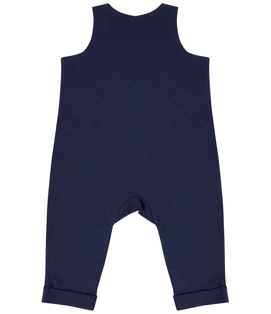 Larkwood Baby/Toddler Organic Cotton Dungarees in by Larkwood — Custom branded clothing by Print Press, featuring premium embroidery produced in our specialist print lab in the UK.