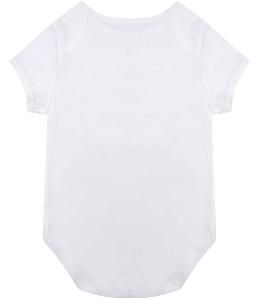 Larkwood Organic Baby Bodysuit in by Larkwood — Custom branded clothing by Print Press, featuring premium embroidery produced in our specialist print lab in the UK.