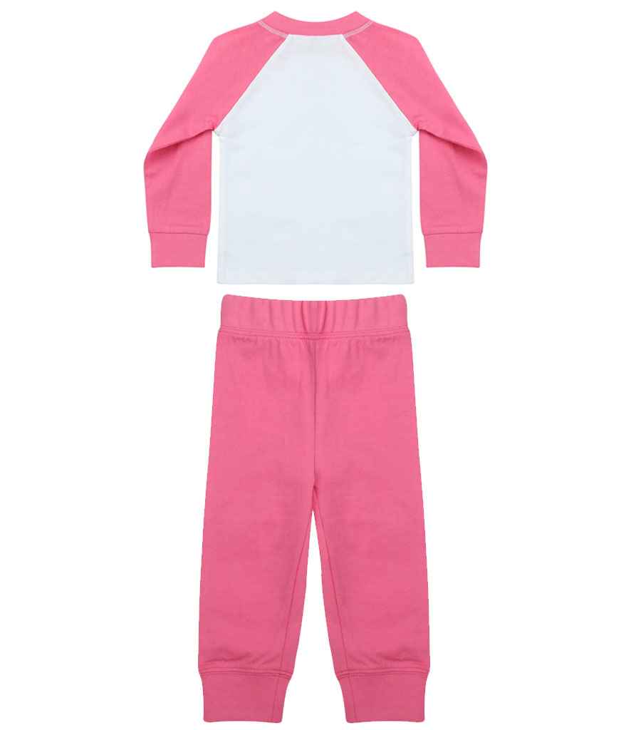 Larkwood Baby/Toddler Pyjamas in by Larkwood — Custom branded clothing by Print Press, featuring premium embroidery produced in our specialist print lab in the UK.