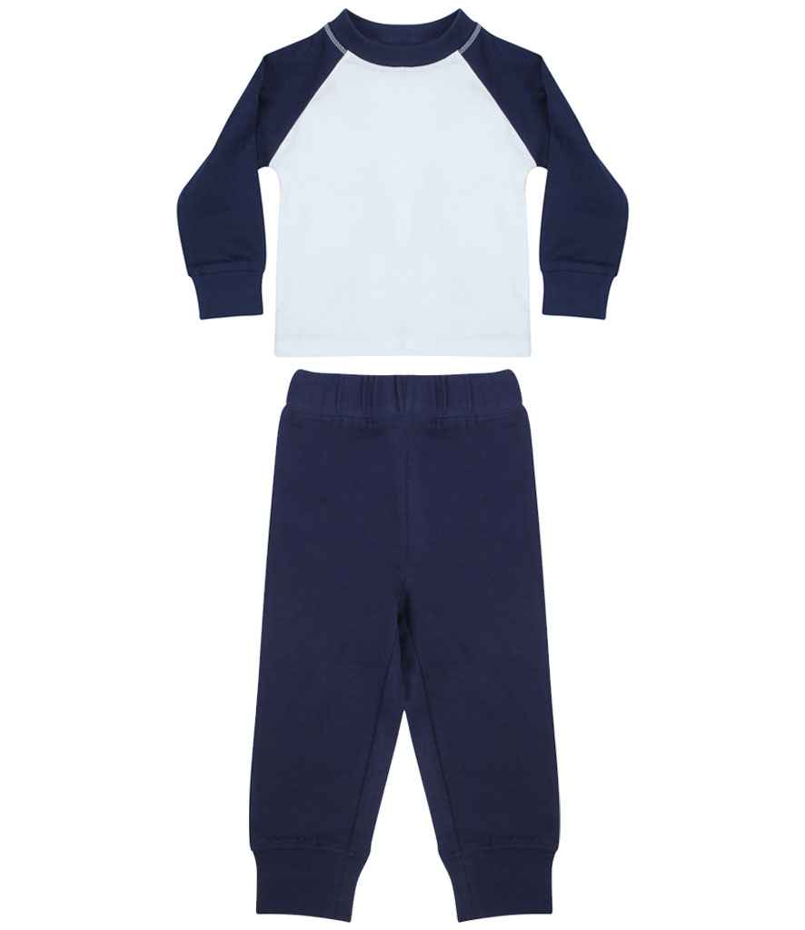 Larkwood Baby/Toddler Pyjamas in by Larkwood — Custom branded clothing by Print Press, featuring premium embroidery produced in our specialist print lab in the UK.