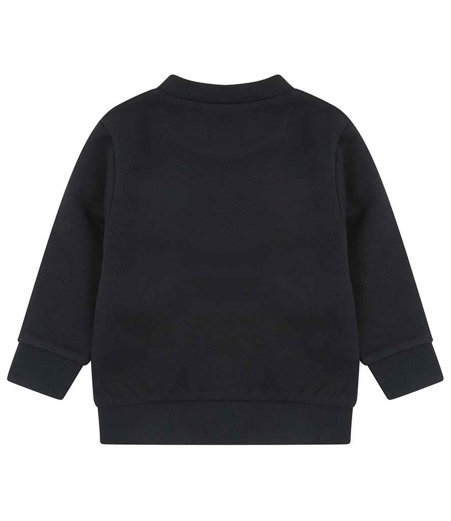 Larkwood Kids Sustainable Sweatshirt in by Larkwood — Custom branded clothing by Print Press, featuring premium embroidery produced in our specialist print lab in the UK.