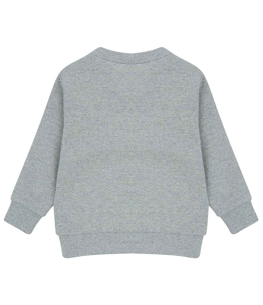 Larkwood Kids Sustainable Sweatshirt in by Larkwood — Custom branded clothing by Print Press, featuring premium embroidery produced in our specialist print lab in the UK.