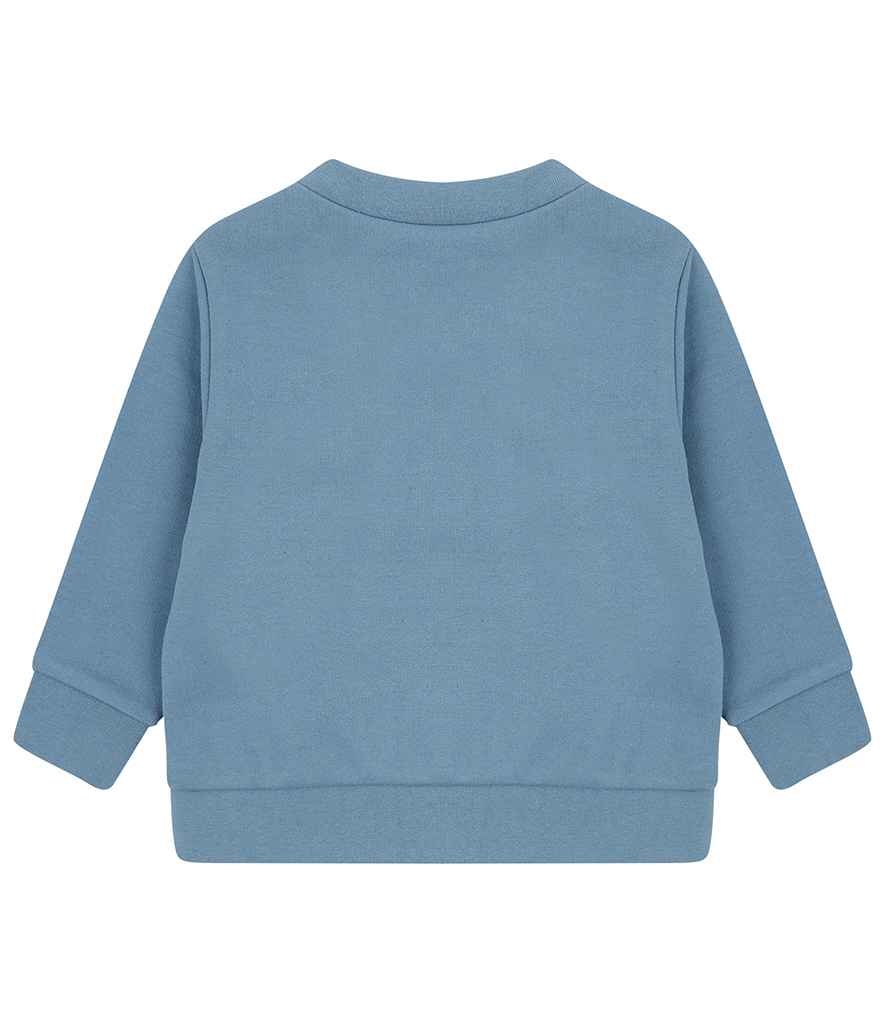 Larkwood Kids Sustainable Sweatshirt in by Larkwood — Custom branded clothing by Print Press, featuring premium embroidery produced in our specialist print lab in the UK.
