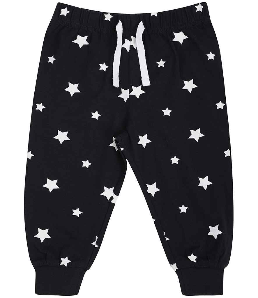 Larkwood Baby/Toddler Lounge Pants in by Larkwood — Custom branded clothing by Print Press, featuring premium embroidery produced in our specialist print lab in the UK.