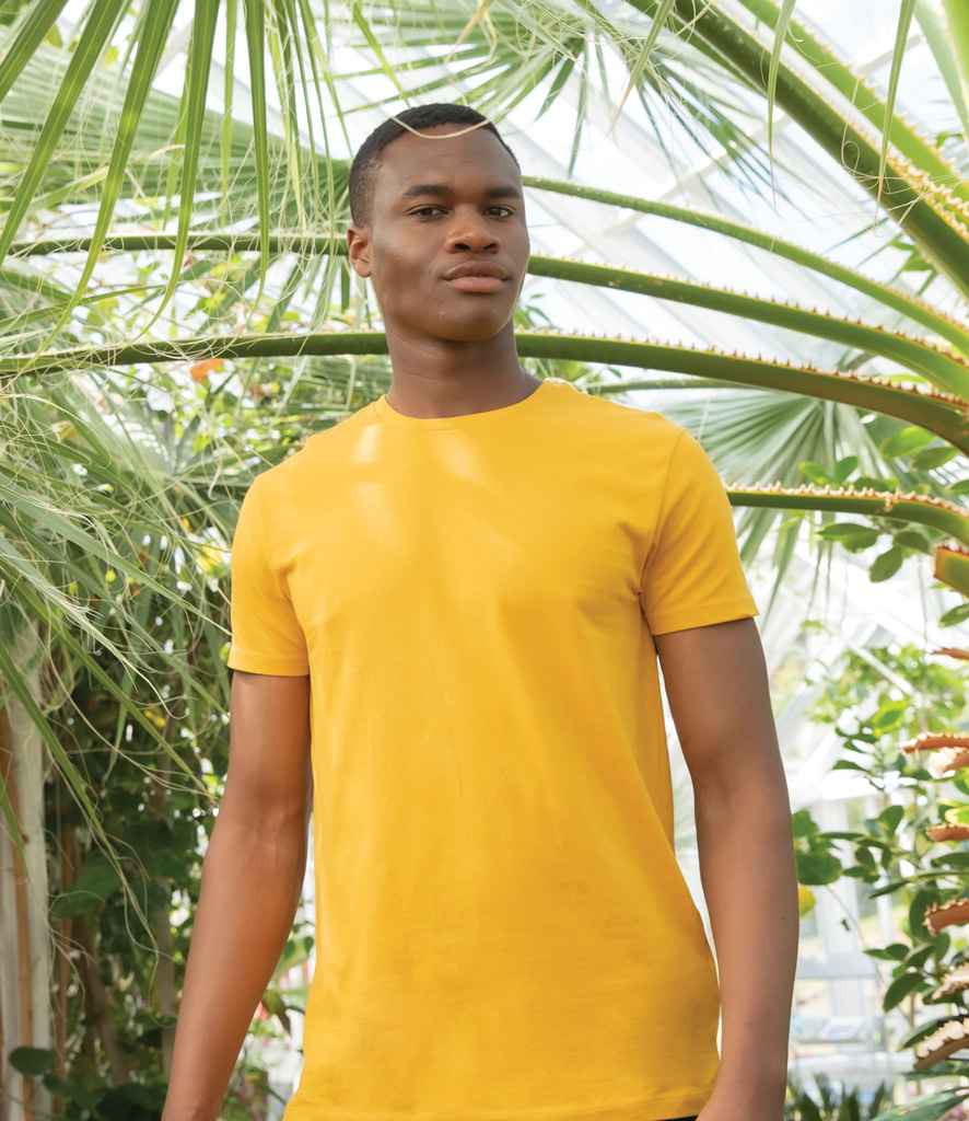 Mantis Essential T-Shirt in Mustard by Mantis — Custom branded clothing by Print Press, featuring premium embroidery produced in our specialist print lab in the UK.