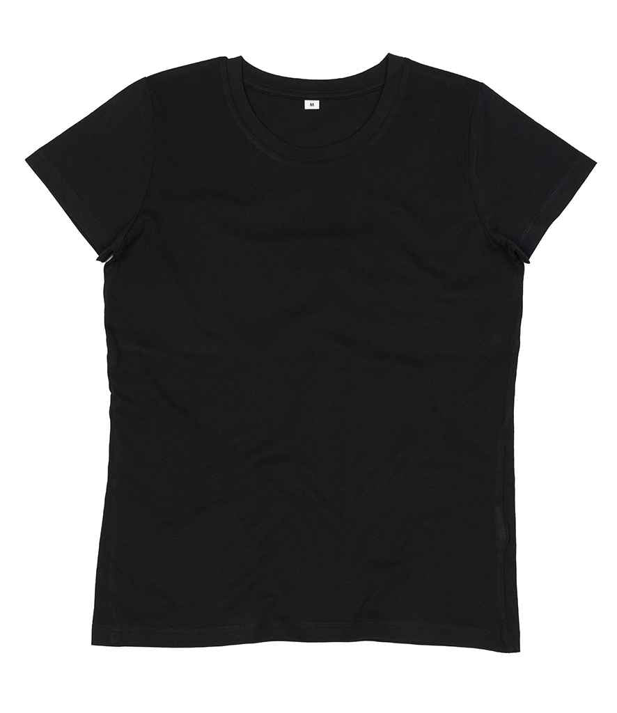 Mantis Ladies Essential T-Shirt in Black by Mantis — Custom branded clothing by Print Press, featuring premium embroidery produced in our specialist print lab in the UK.