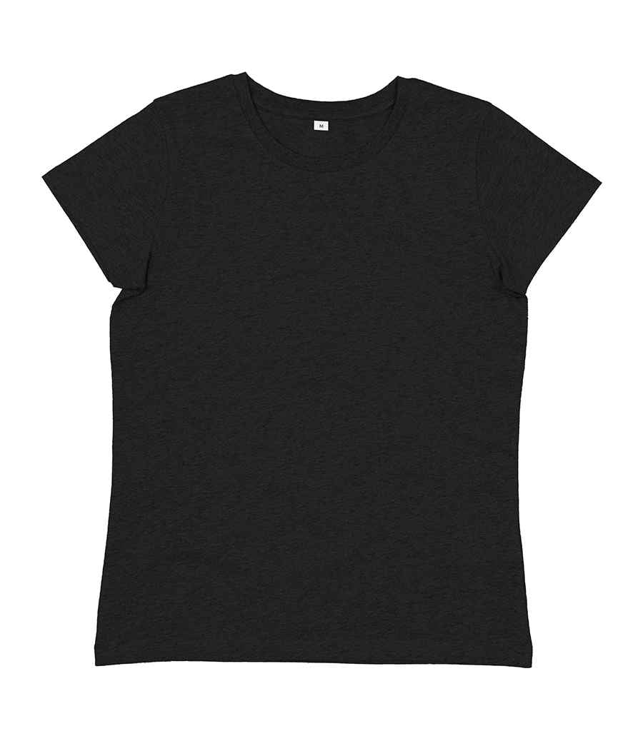 Mantis Ladies Essential T-Shirt in Charcoal Marl by Mantis — Custom branded clothing by Print Press, featuring premium embroidery produced in our specialist print lab in the UK.
