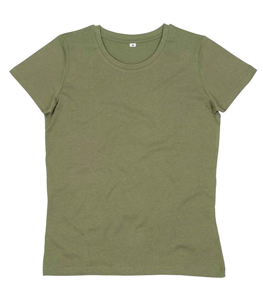 Mantis Ladies Essential T-Shirt in Soft Olive by Mantis — Custom branded clothing by Print Press, featuring premium embroidery produced in our specialist print lab in the UK.