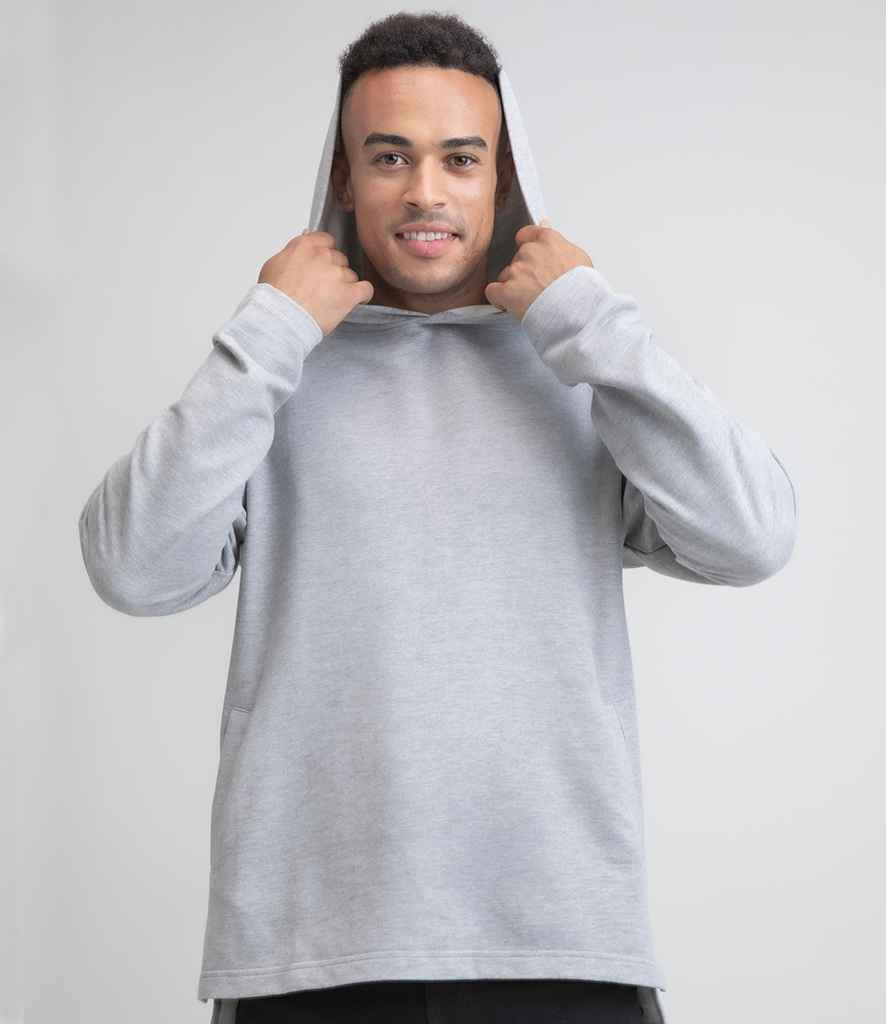 One by Mantis Unisex Hoodie in Heather Marl by Mantis — Custom branded clothing by Print Press, featuring premium embroidery produced in our specialist print lab in the UK.