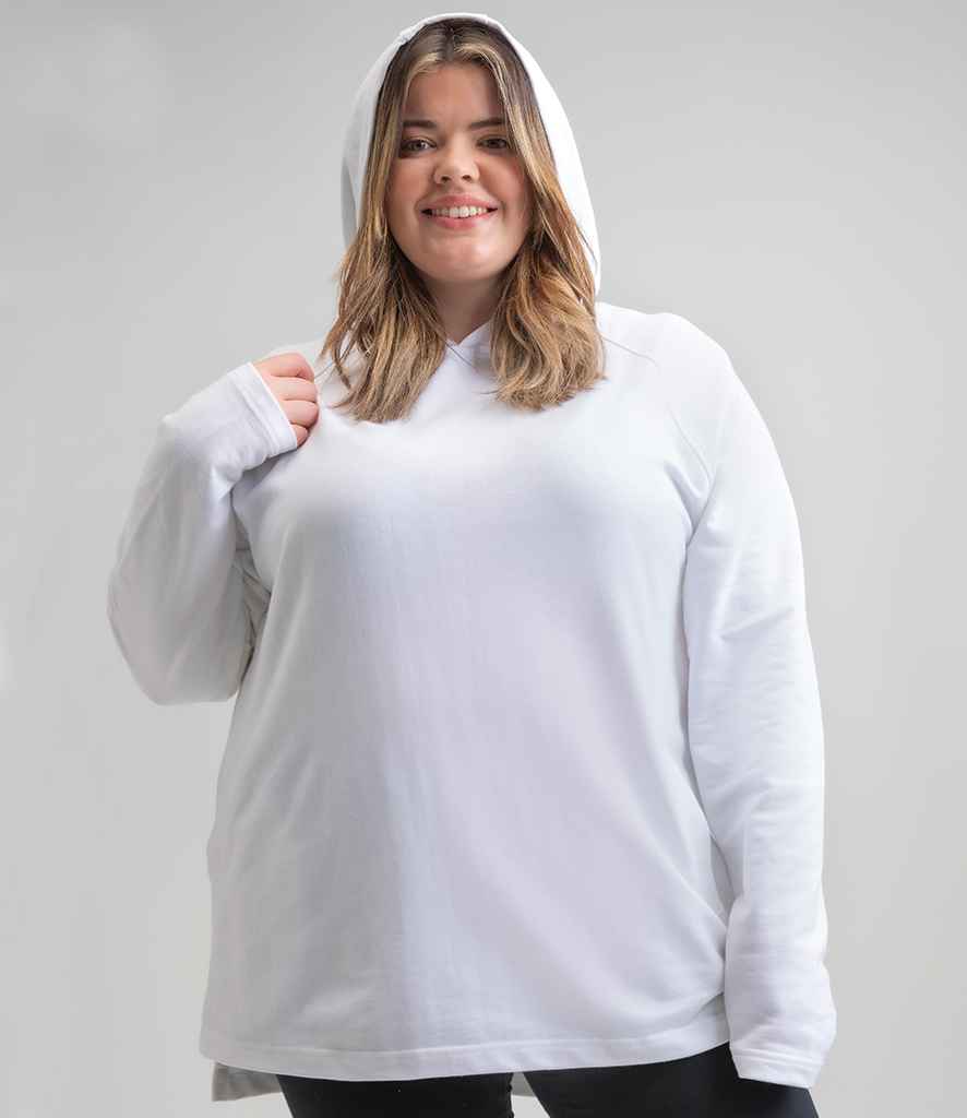 One by Mantis Unisex Hoodie in White by Mantis — Custom branded clothing by Print Press, featuring premium embroidery produced in our specialist print lab in the UK.
