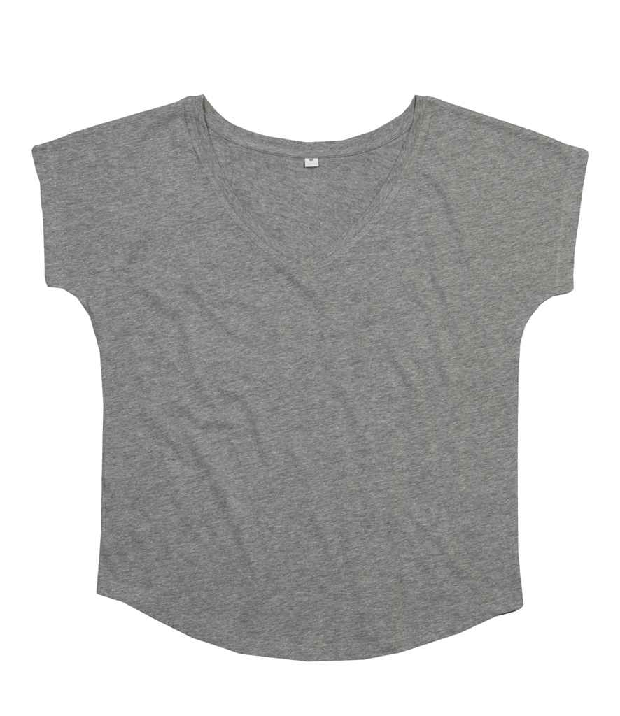 Mantis Ladies Loose Fit V Neck T-Shirt in by Mantis — Custom branded clothing by Print Press, featuring premium embroidery produced in our specialist print lab in the UK.