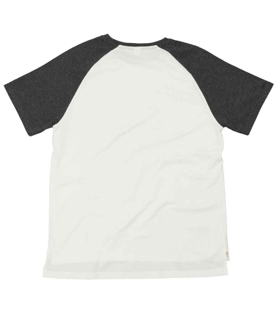 Superstar by Mantis Contrast Baseball T-Shirt in by Superstar by Mantis — Custom branded clothing by Print Press, featuring premium embroidery produced in our specialist print lab in the UK.