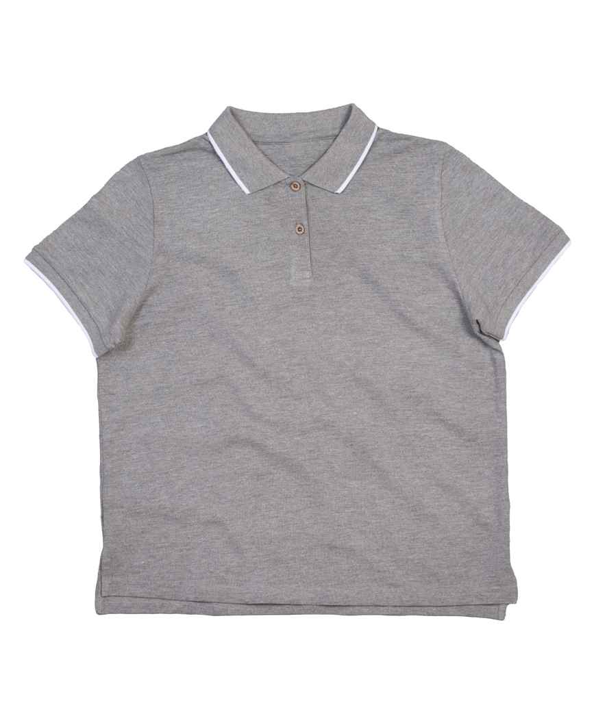 Mantis Ladies The Tipped Polo Shirt in by Mantis — Custom branded clothing by Print Press, featuring premium embroidery produced in our specialist print lab in the UK.