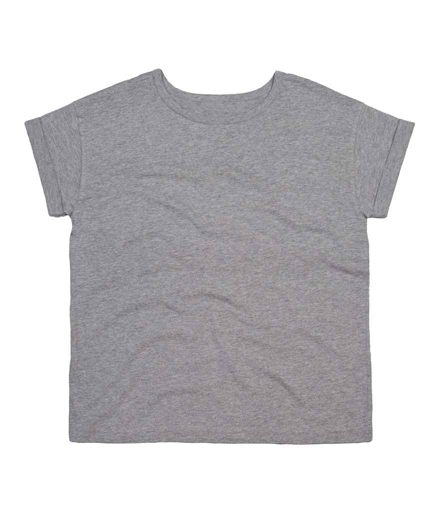 Mantis Ladies The Boyfriend T-Shirt in Heather Marl by Mantis — Custom branded clothing by Print Press, featuring premium embroidery produced in our specialist print lab in the UK.