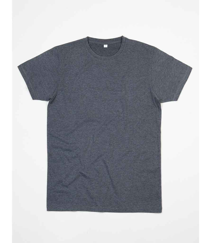 Superstar by Mantis Crew Neck T-Shirt in Charcoal Marl by Superstar by Mantis — Custom branded clothing by Print Press, featuring premium embroidery produced in our specialist print lab in the UK.
