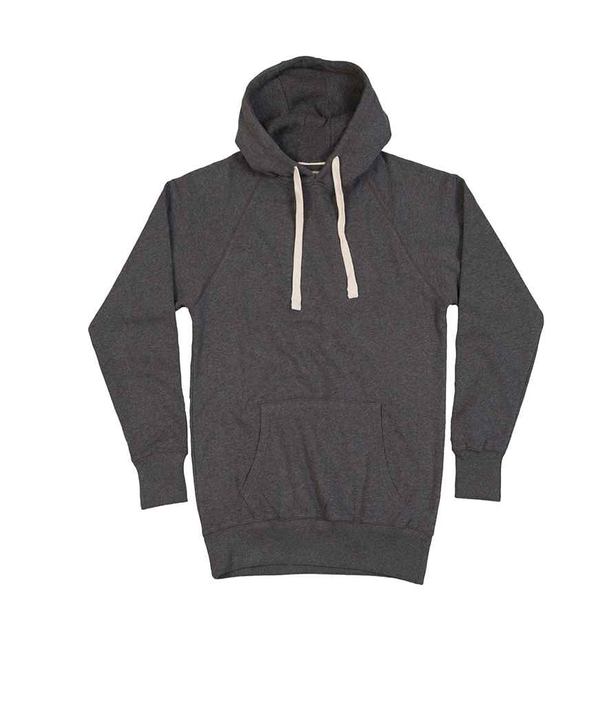 Superstar by Mantis Hoodie in Charcoal Marl by Superstar by Mantis — Custom branded clothing by Print Press, featuring premium embroidery produced in our specialist print lab in the UK.