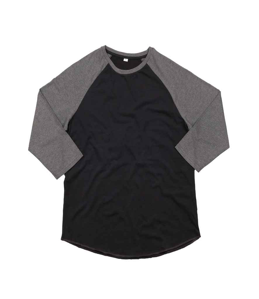 Superstar by Mantis Unisex 3/4 Sleeve Baseball T-Shirt in by Superstar by Mantis — Custom branded clothing by Print Press, featuring premium embroidery produced in our specialist print lab in the UK.