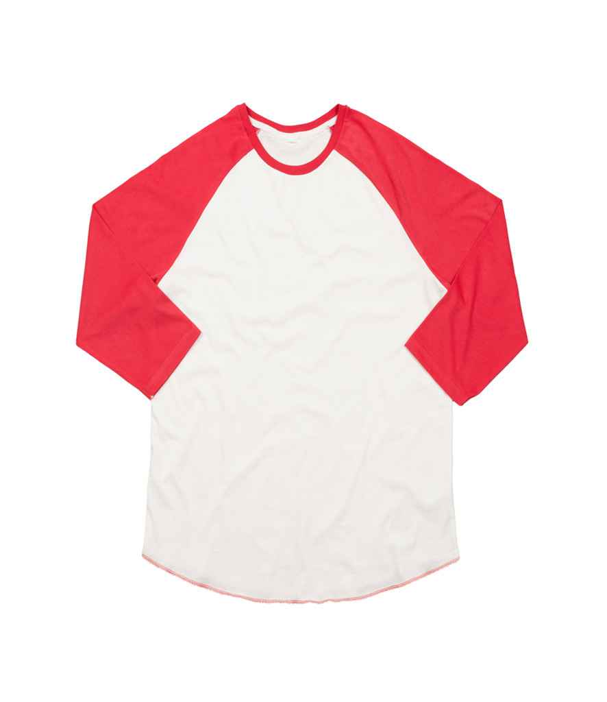 Superstar by Mantis Unisex 3/4 Sleeve Baseball T-Shirt in by Superstar by Mantis — Custom branded clothing by Print Press, featuring premium embroidery produced in our specialist print lab in the UK.
