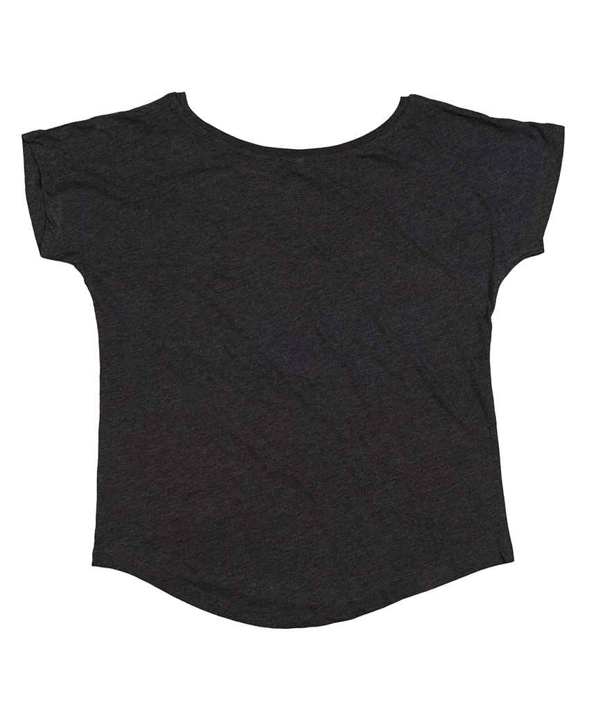 Mantis Ladies Loose Fit T-Shirt in Charcoal Marl by Mantis — Custom branded clothing by Print Press, featuring premium embroidery produced in our specialist print lab in the UK.