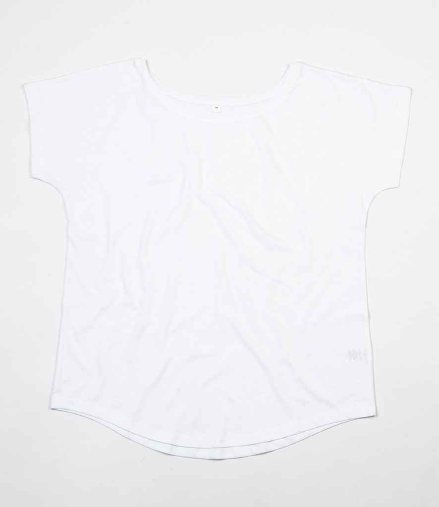 Mantis Ladies Loose Fit T-Shirt in White by Mantis — Custom branded clothing by Print Press, featuring premium embroidery produced in our specialist print lab in the UK.