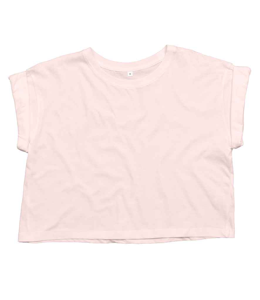 Mantis Ladies Organic Cropped T-Shirt in by Mantis — Custom branded clothing by Print Press, featuring premium embroidery produced in our specialist print lab in the UK.