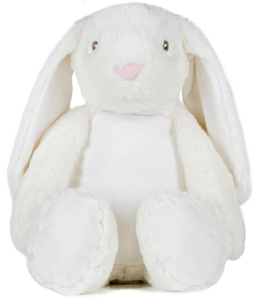 Mumbles Zippie Bunny in ONE Cream by Mumbles — Custom branded clothing by Print Press, featuring premium embroidery produced in our specialist print lab in the UK.