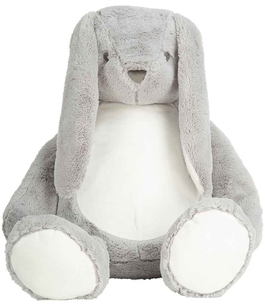 Mumbles Zippie Giant Bunny in ONE Grey by Mumbles — Custom branded clothing by Print Press, featuring premium embroidery produced in our specialist print lab in the UK.