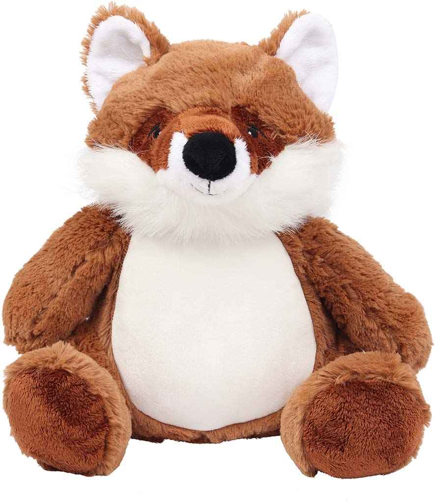Mumbles Zippie Fox in L Brown by Mumbles — Custom branded clothing by Print Press, featuring premium embroidery produced in our specialist print lab in the UK.