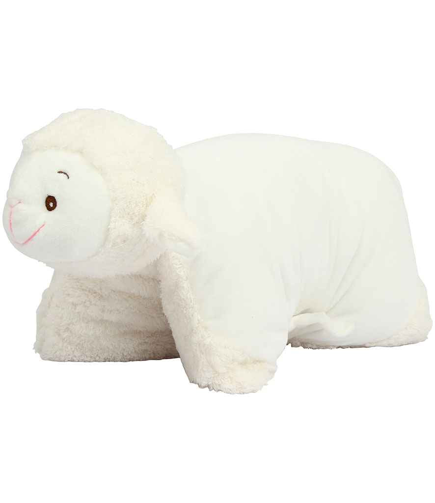 Mumbles Zippie Lamb Cushion in ONE Cream by Mumbles — Custom branded clothing by Print Press, featuring premium embroidery produced in our specialist print lab in the UK.